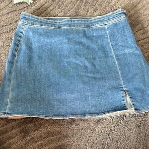 American Eagle Outfitters Blue Denim Mini Skirt